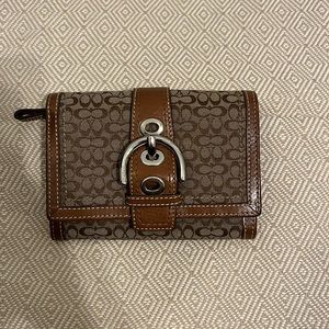 Coach buckle wallet